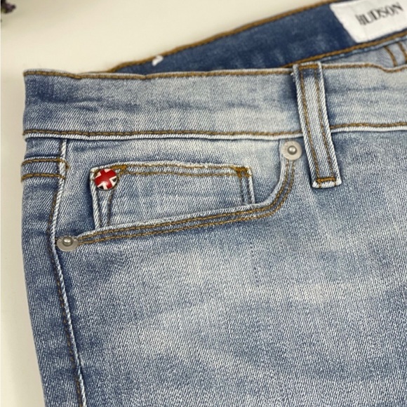 Hudson Super Skinny Cuffed Crop Jean 30 - Picture 3 of 11